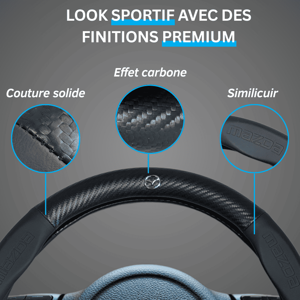 couvre volant sport mazda grip