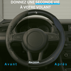 Housse de volant skoda Fabia, Octavia, Kamiq, Karoq, Kodiaq