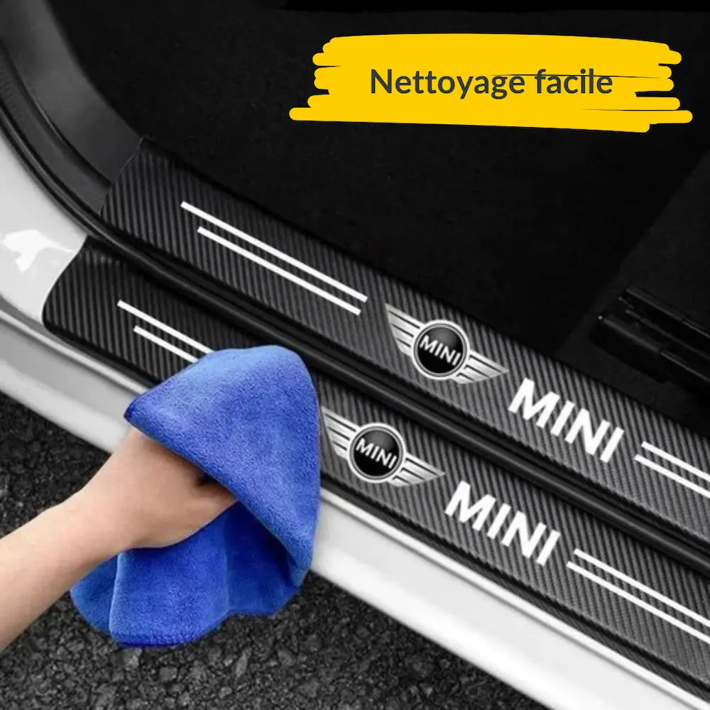 installation facile des protections de seuil de porte avec adhesif ultra puissant