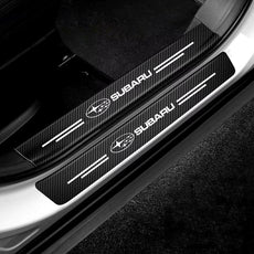 Car Threshold Protector Stickers Door Sill Anti-Scratch for  Forester XV STI Outback Legacy WRX Levorg BRZ Crosstrek Exiga