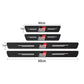 GR Sport Carbon Fiber Car Door Threshold Sill Protector for Toyota GR Sport Gazoo Racing C-HR RAV4 Mirai Avensis Prado Prius Car