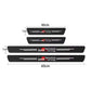 GR Sport Carbon Fiber Car Door Threshold Sill Protector for Toyota GR Sport Gazoo Racing C-HR RAV4 Mirai Avensis Prado Prius Car