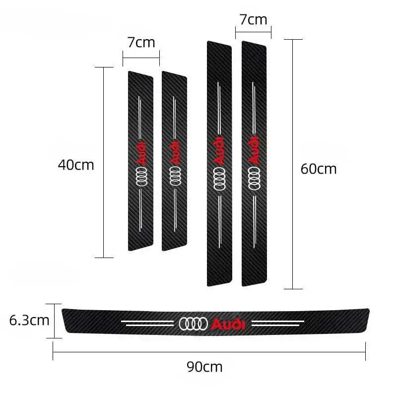 Protection Seuil de Porte universel Audi - Dimensions