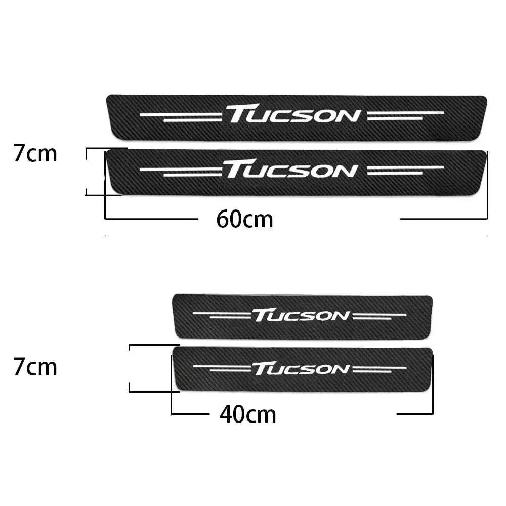 Protection seuil de porte universel Hyundai Tucson 4 portes dimensions