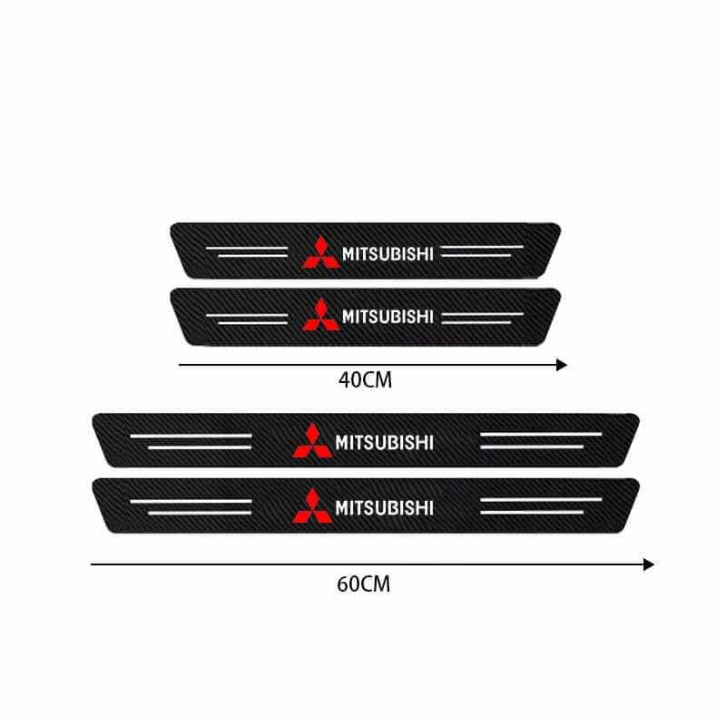 Protection seuil de porte universel Mitsubishi 4 portes