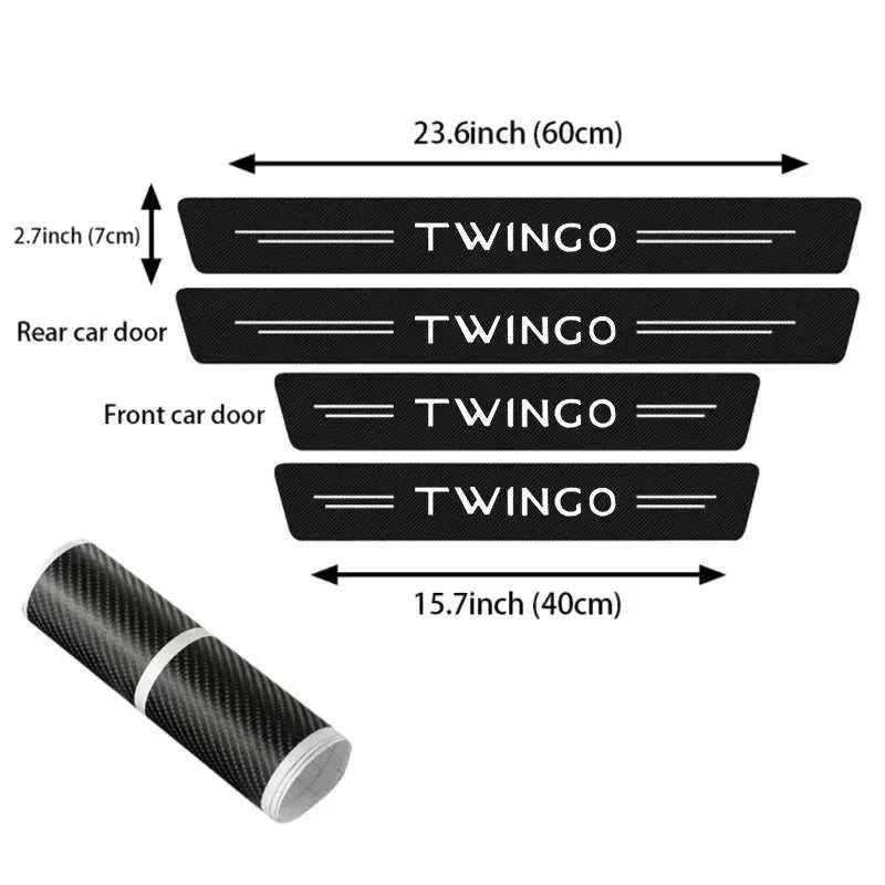 film protection avant arriere coffre Renault Twingo