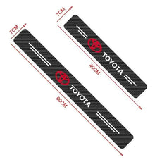 Protection seuil de porte universel Toyota - Dimensions