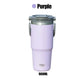 Tasse à café portable violette de 900ml