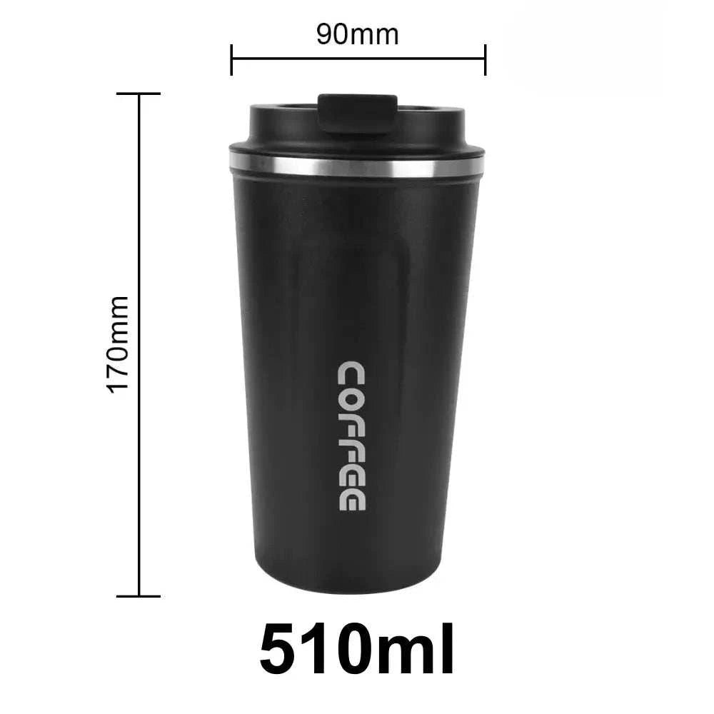 Tasse à café de voyage 510ml noire