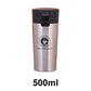 Thermos de voyage double paroi argent 500ml