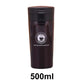 Thermos de voyage double paroi café 500ml